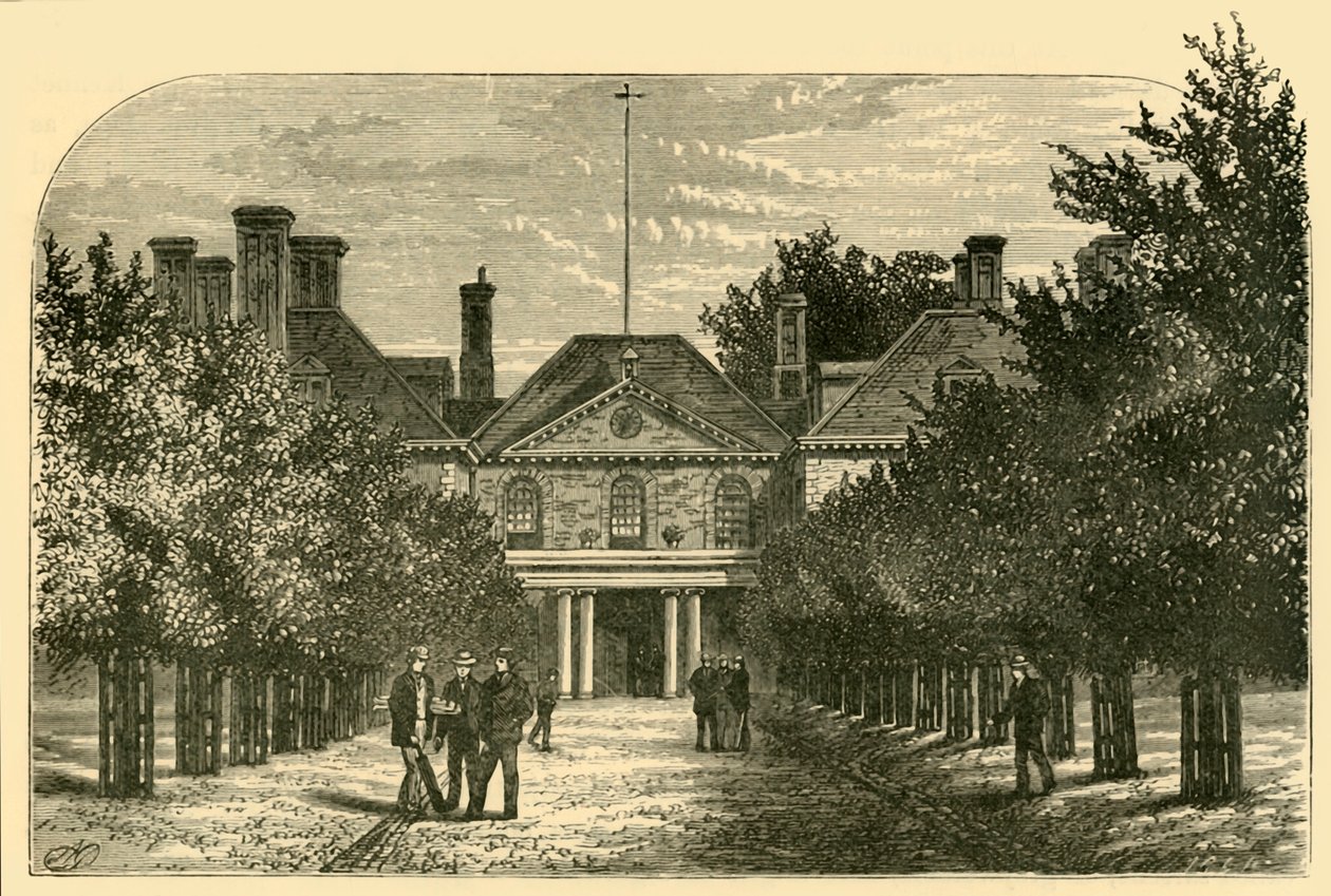 A Casa Velha, do Tribunal, 1898. de Unbekannt