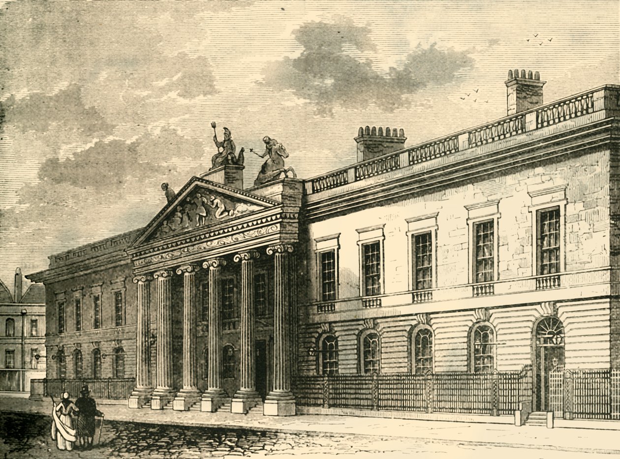 The Old India Office, Londres 1803, 1890. de Unbekannt