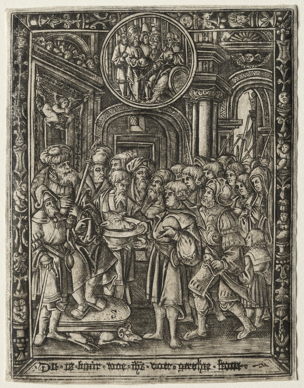 O Velho Rei em Seu Trono, c. 1520 de Unbekannt