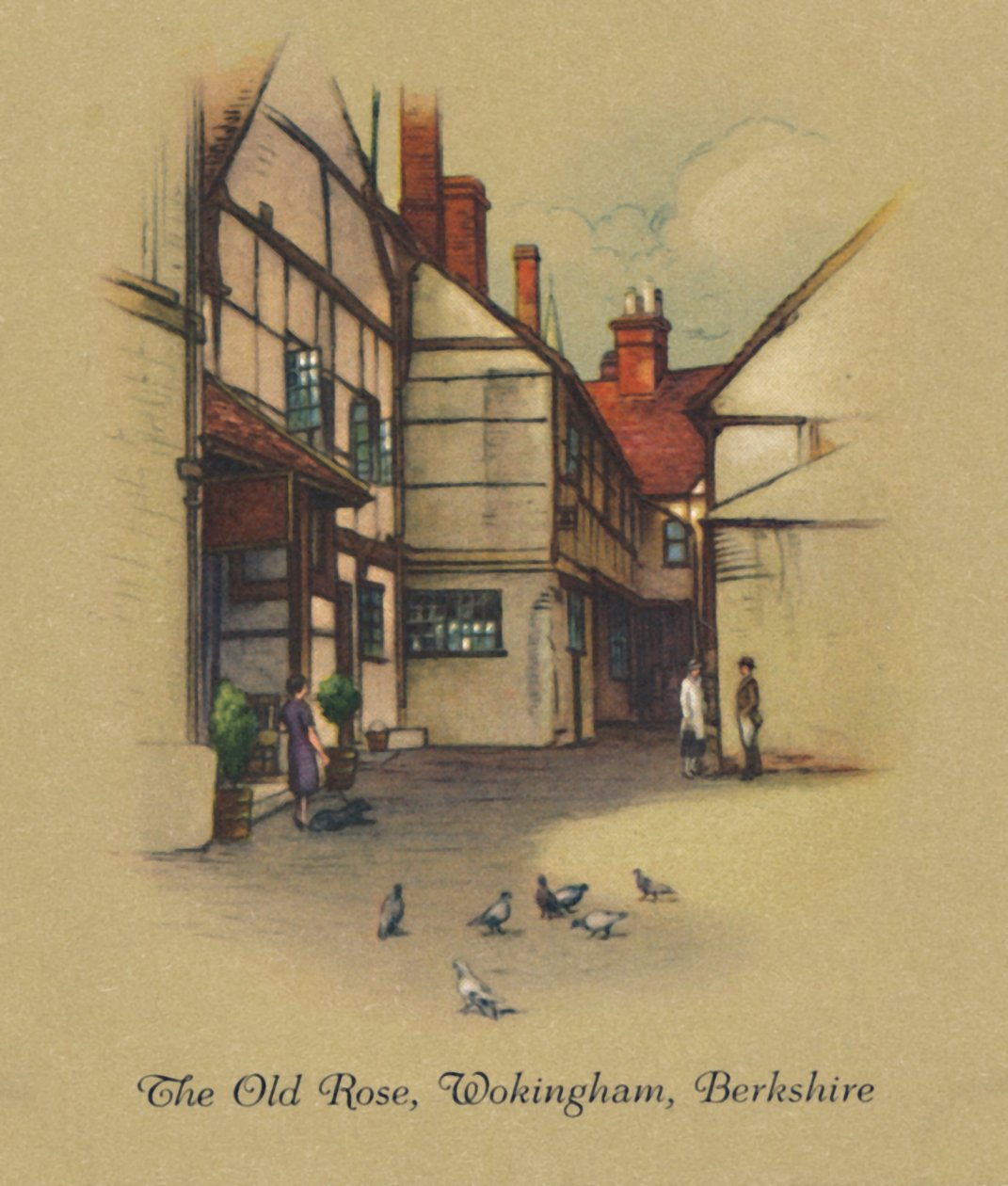 A rosa velha, Wokingham, Berkshire, 1939 de Unbekannt
