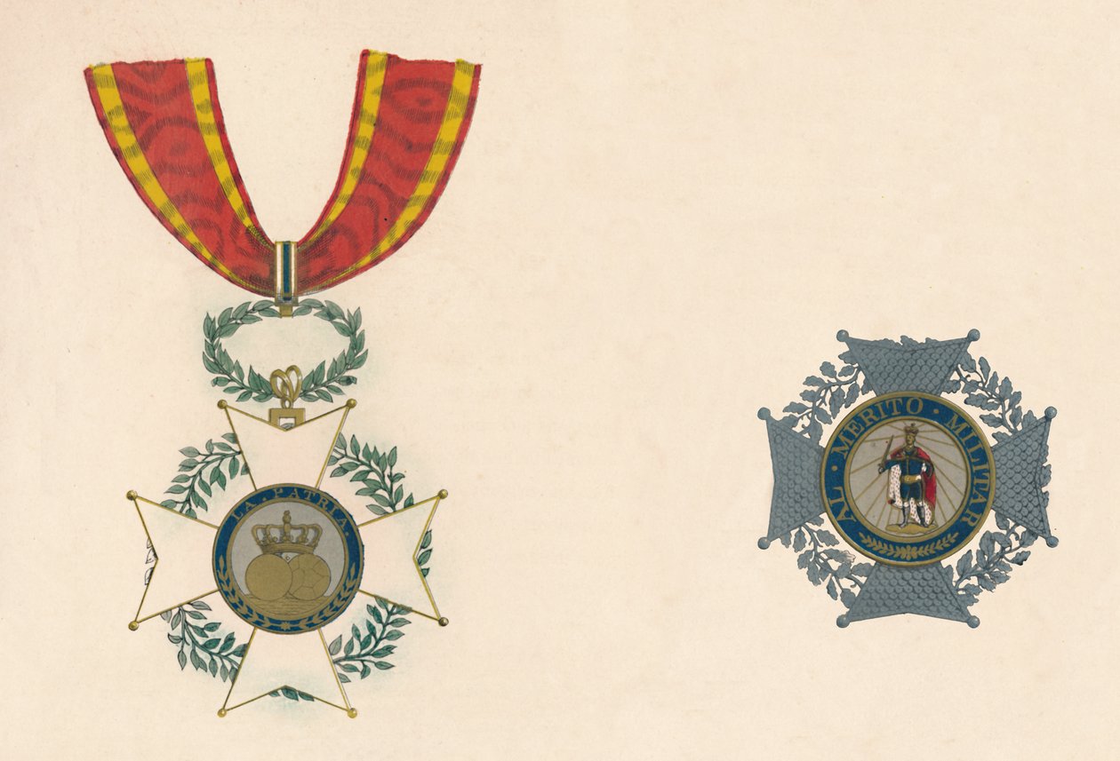 A Ordem de São Fernando de Espanha, século c19 de Unbekannt