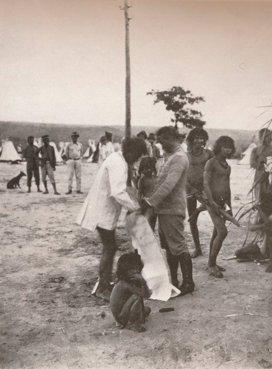 A pacificação dos índios, 1914 de Unbekannt