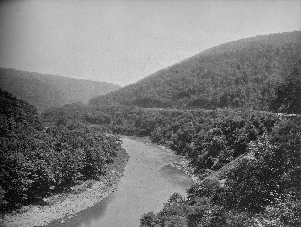 O Packsaddle, Allegheny Mountains, Pa., C1897. de Unbekannt