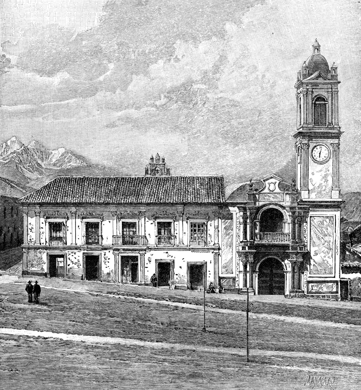 Palácio do Congresso, La Paz, Bolívia, 1895 de Unbekannt