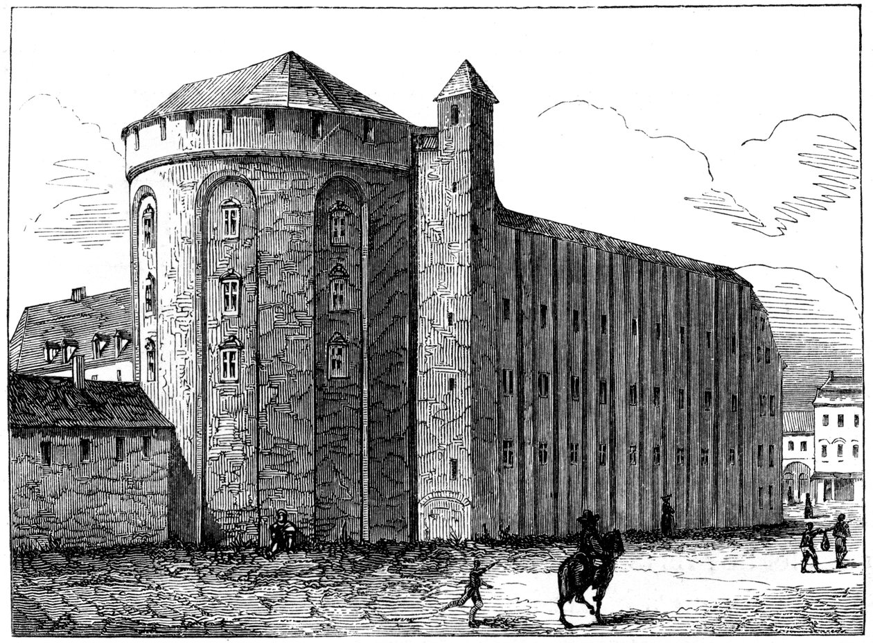 O Palácio de Trêves, França, século c17th 1849 de Unbekannt