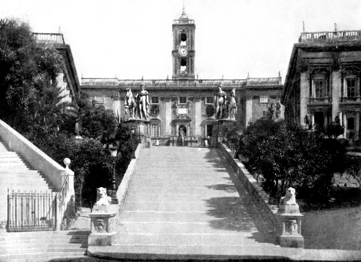 O Palácio do Senado, Roma, Itália, 1926 de Unbekannt