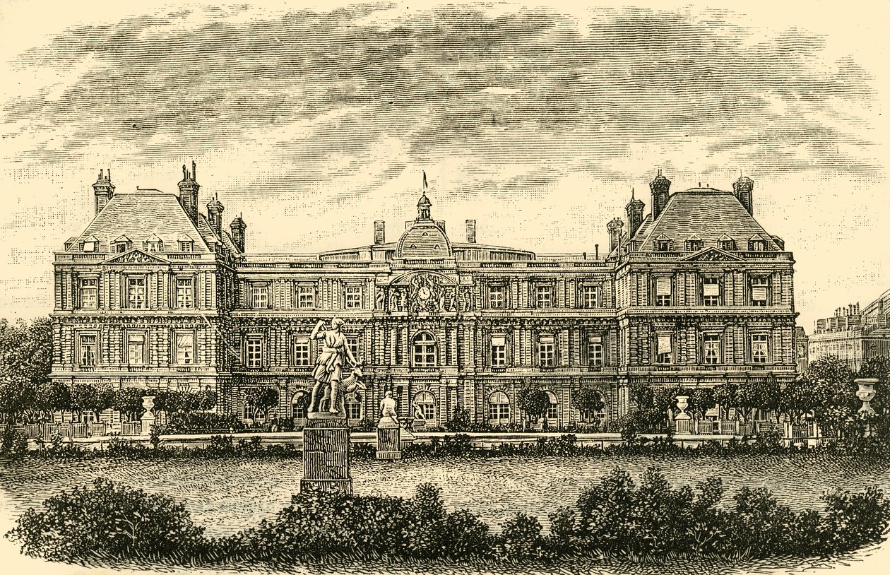 Palácio de Luxemburgo, Paris, 1890. de Unbekannt