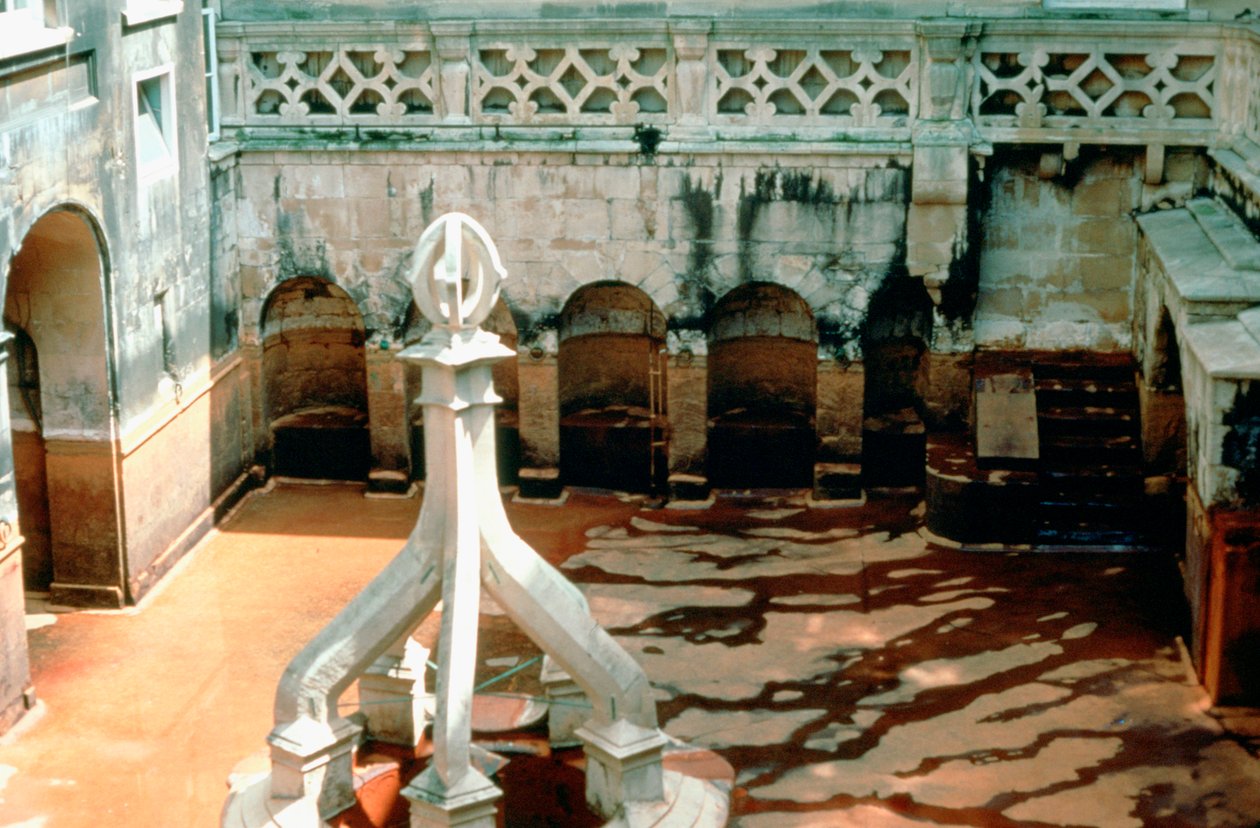 The Paleastra, banhos romanos, banho, 50 dC de Unbekannt