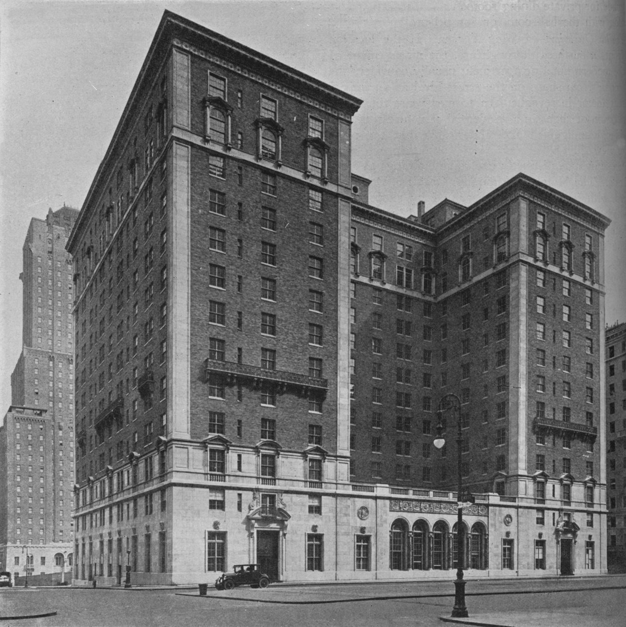 The Park Lane Hotel, Nova York, 1924 de Unbekannt