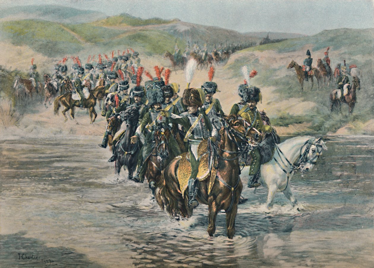 A passagem do Ford, 1896 de Unbekannt