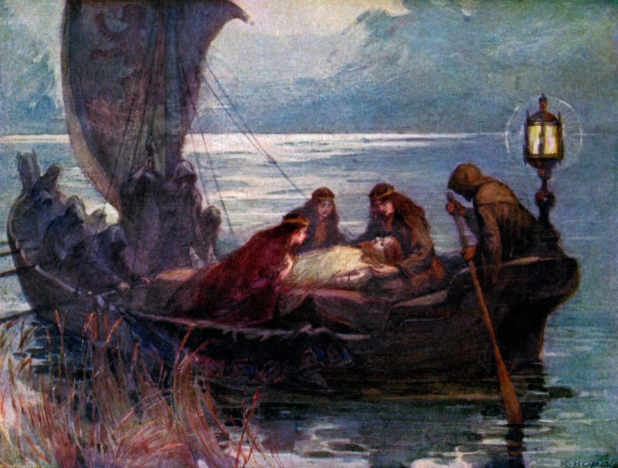 A passagem de Arthur, 1925 de Unbekannt