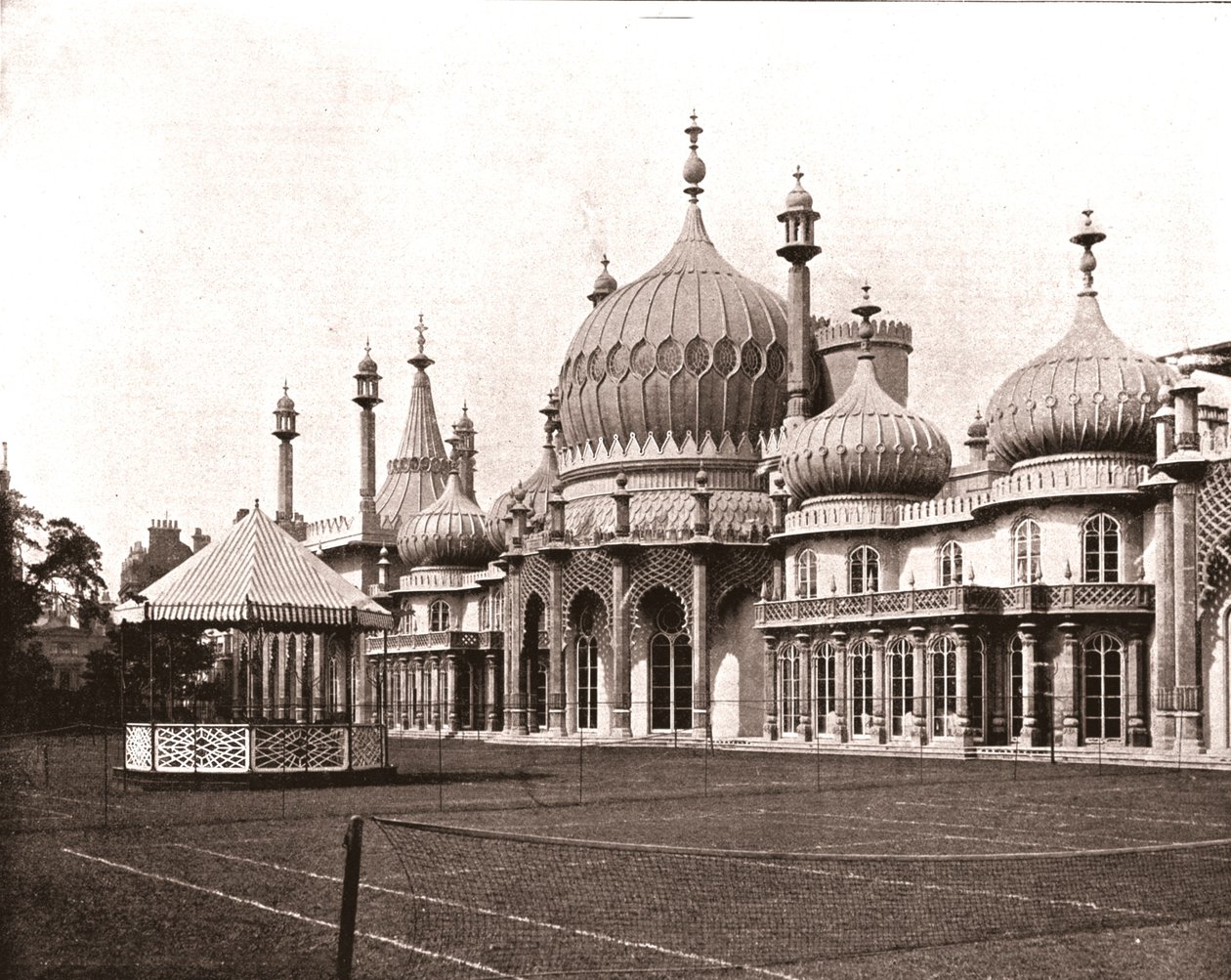 O Pavilhão em Brighton, Sussex, 1894. de Unbekannt