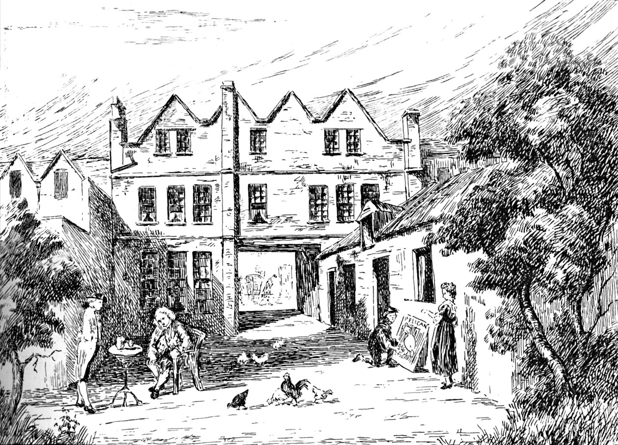 O Pelican Inn, 1907 de Unbekannt