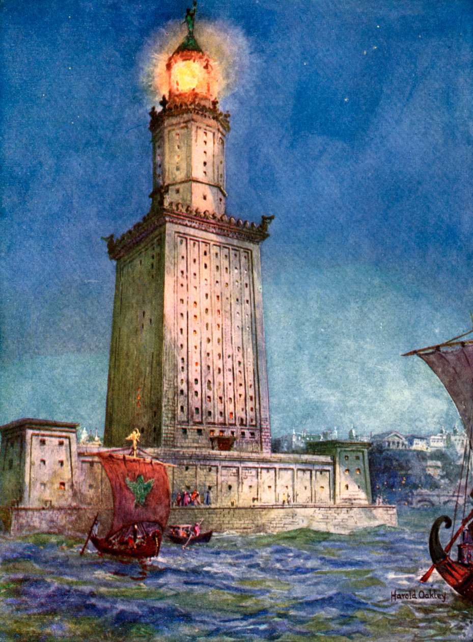 Pharos de Alexandria, Egito, 1933-1934 de Unbekannt