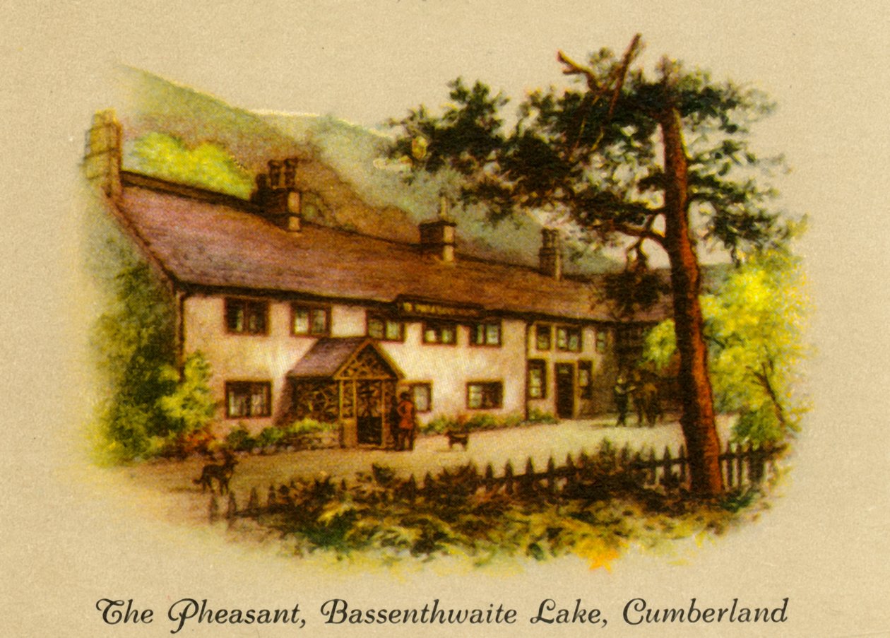 O faisão, lago Bassenthwaite, Cumberland, 1936. de Unbekannt