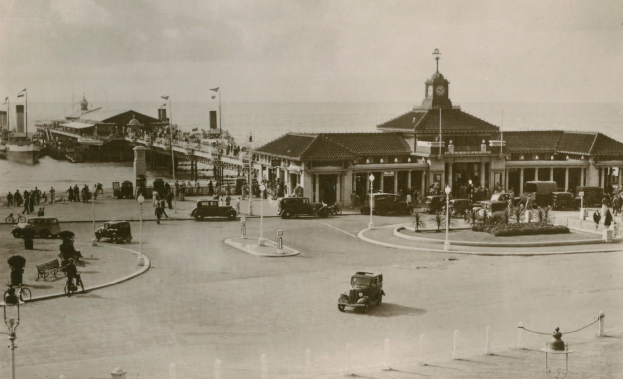 O cais, Bournemouth, c1930s de Unbekannt