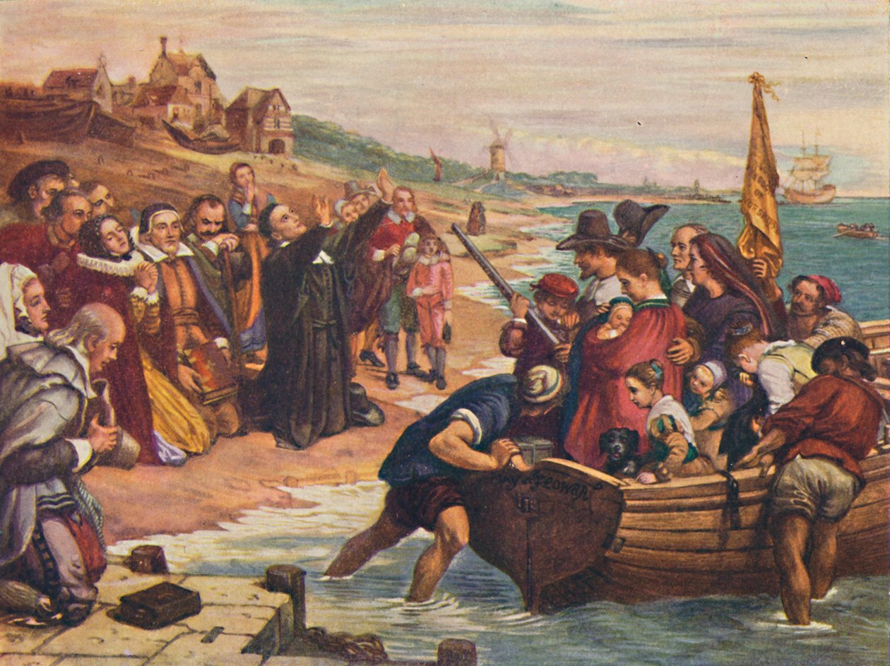 Os Pais Peregrinos, 1916 de Unbekannt