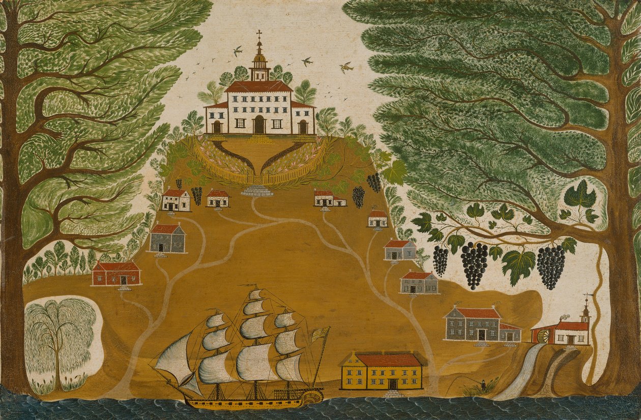 A plantação, ca. 1825 de Unbekannt