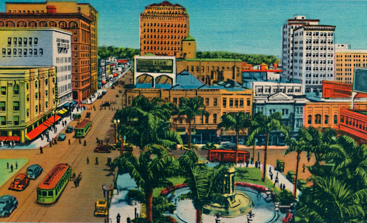 Praça. San Diego, Califórnia, c1941 de Unbekannt