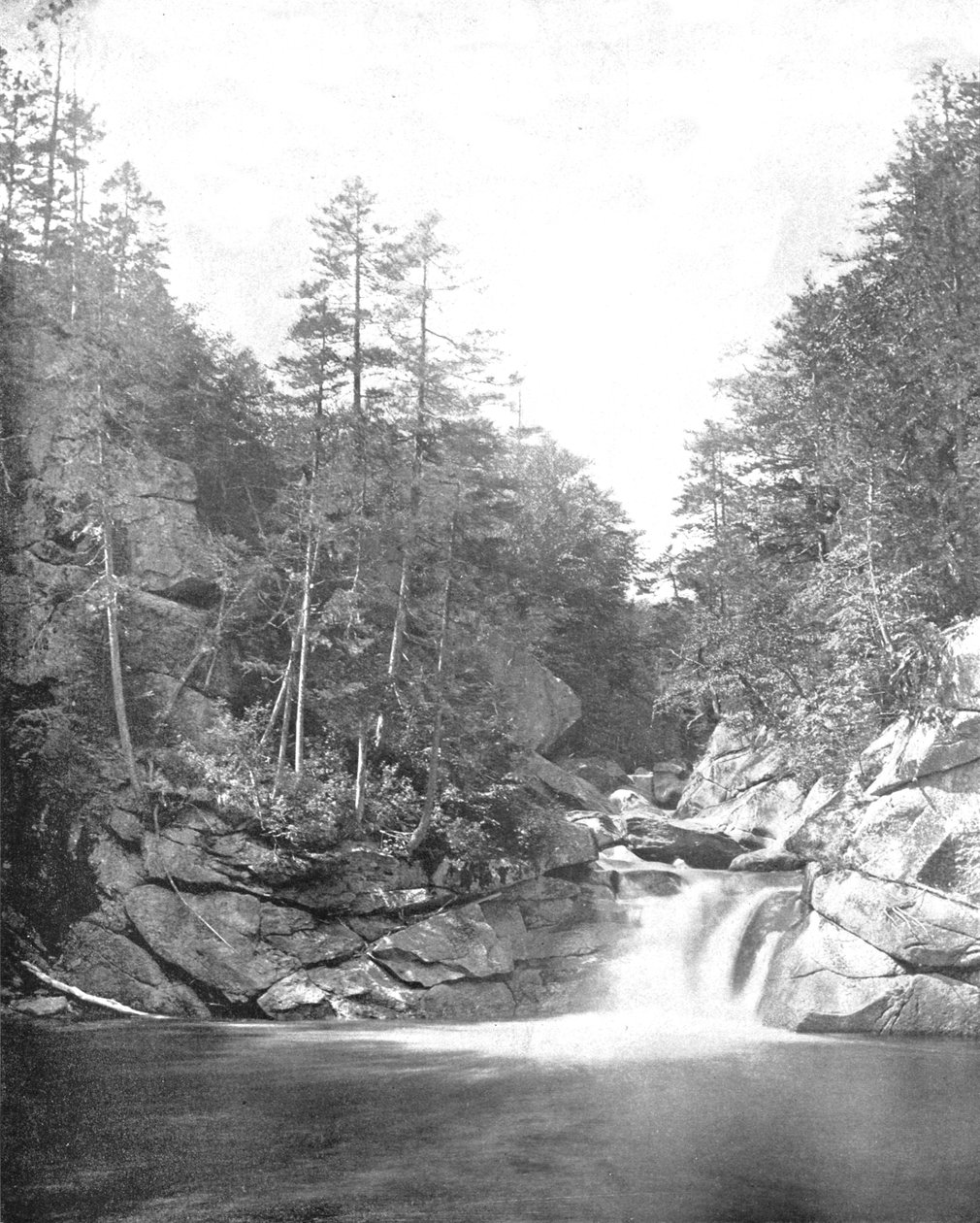 The Pool, Franconia Range, Montanhas Brancas, New Hampshire, EUA, c1900. de Unbekannt
