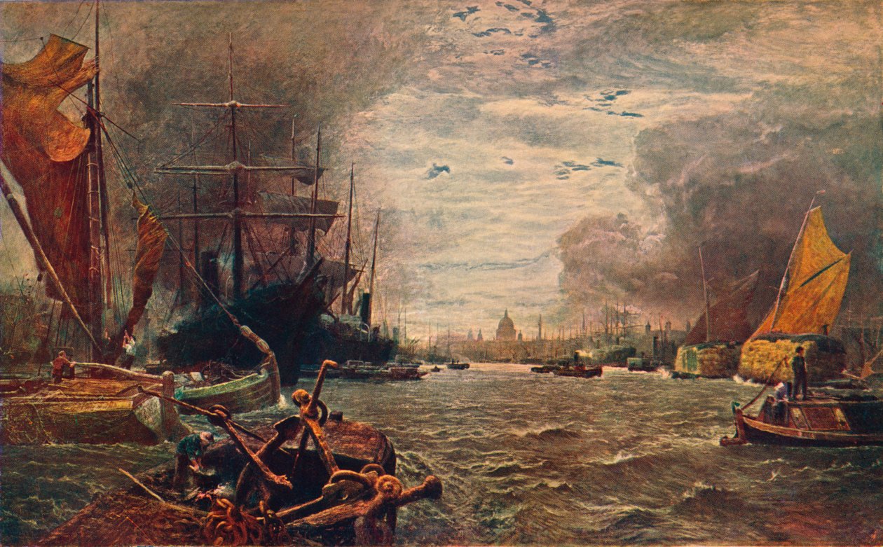 A piscina de Londres, 1888 1906 de Unbekannt