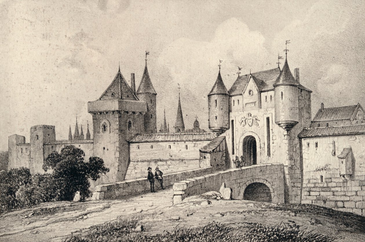 A Porte St Honoré no século XIII, 1915 de Unbekannt