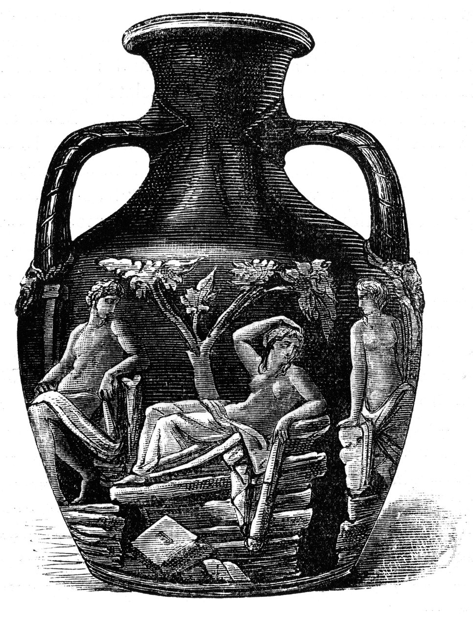 O vaso de Portland, 1891 de Unbekannt