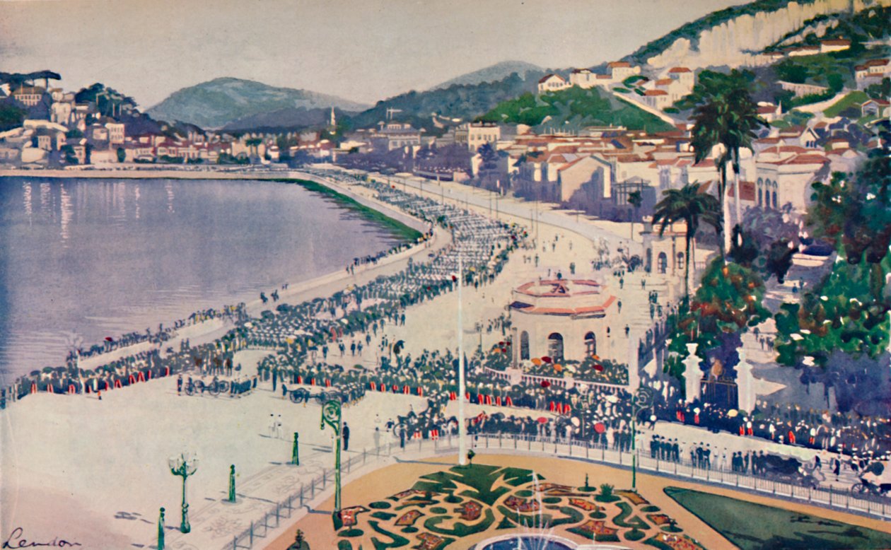 The Praia da Lapa and Praca da Gloria, 1914 de Unbekannt