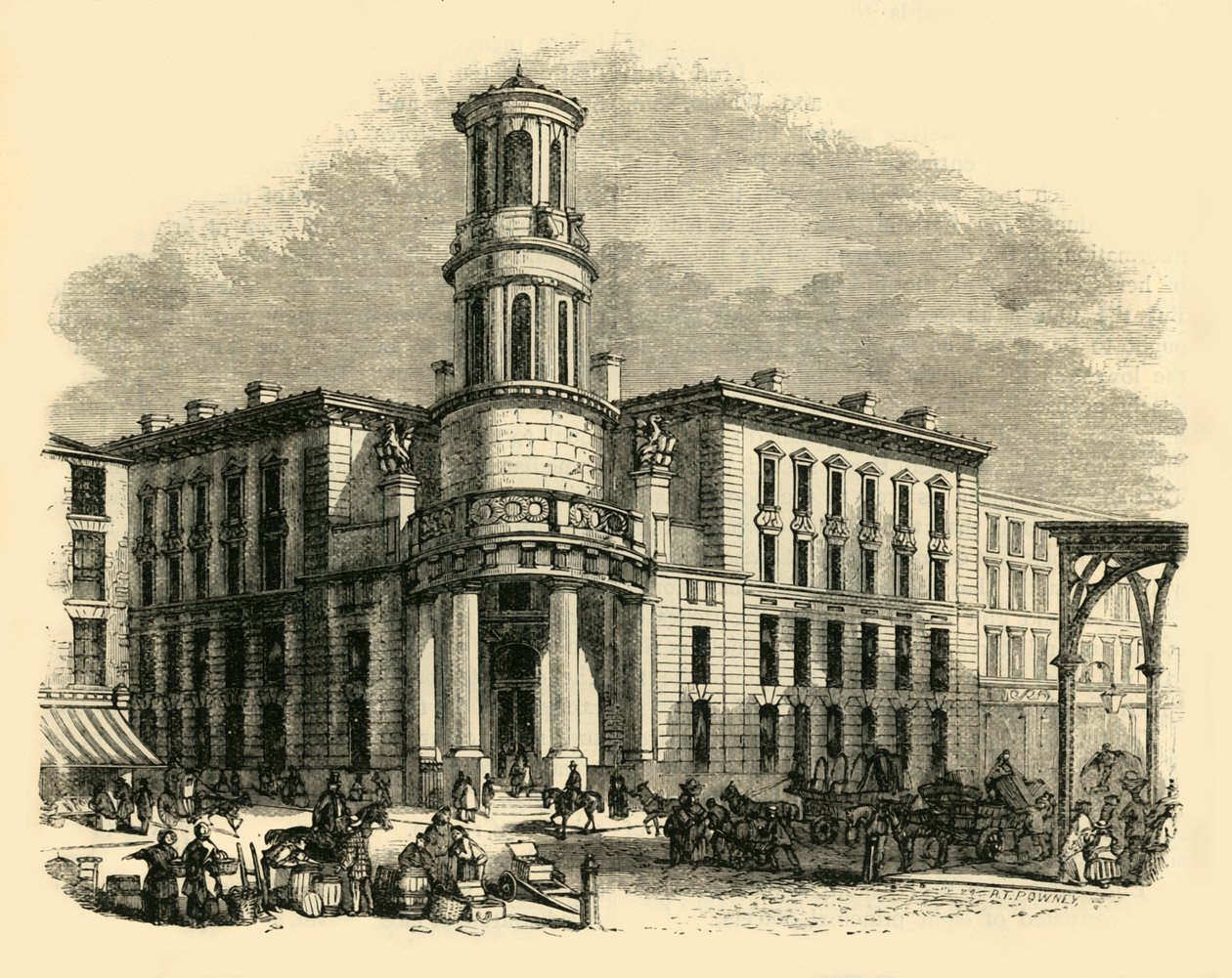 A atual troca de carvão, c1872. de Unbekannt