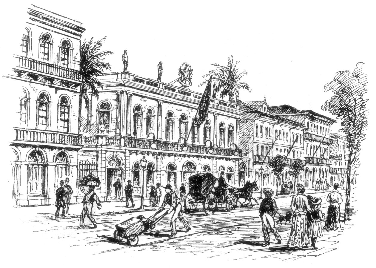 Mansão dos Presidentes, Rio de Janeiro, Brasil, 1892 de Unbekannt