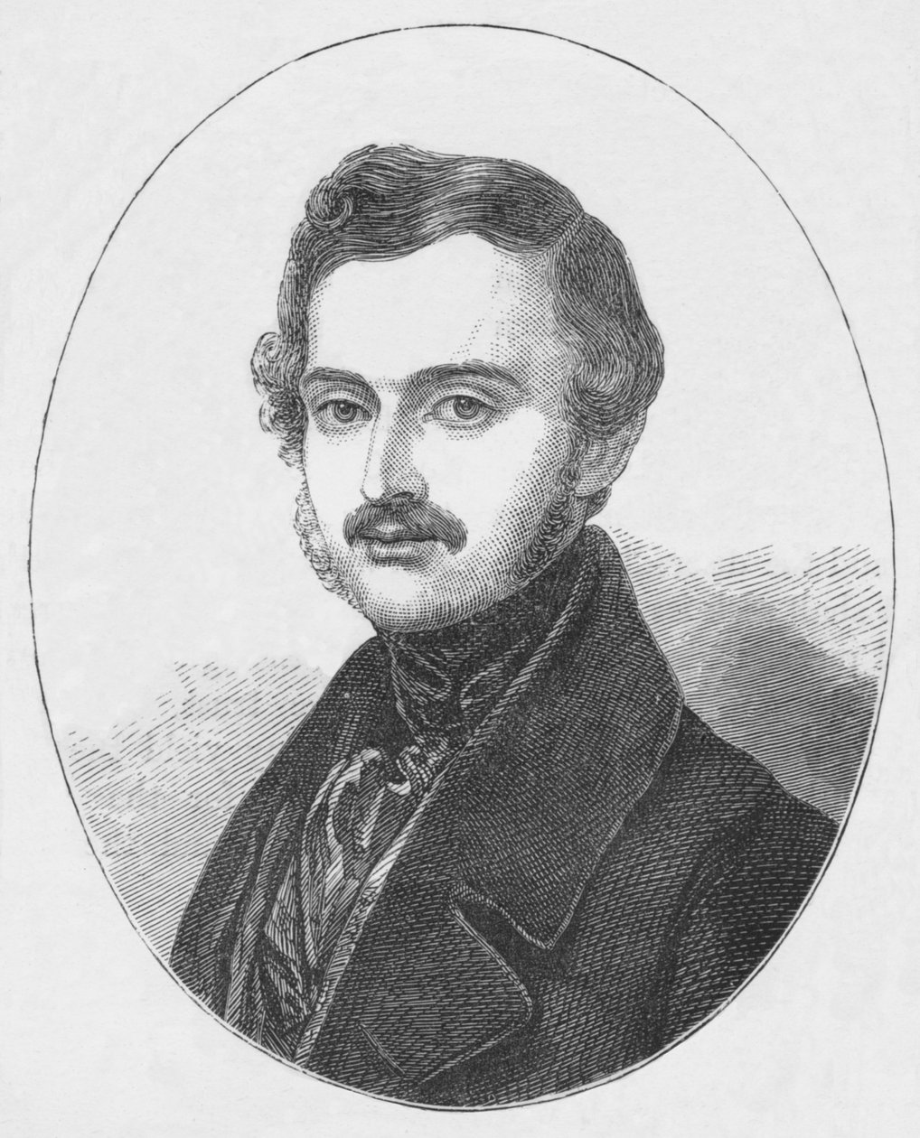 O príncipe consorte, c1850s. de Unbekannt