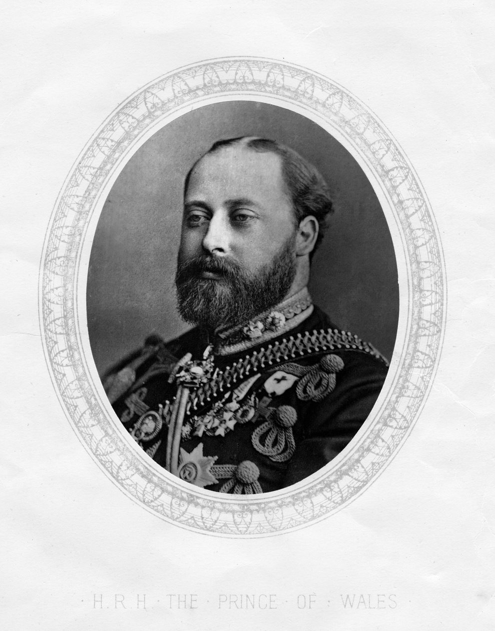 O Príncipe de Gales, 1877 de Unbekannt