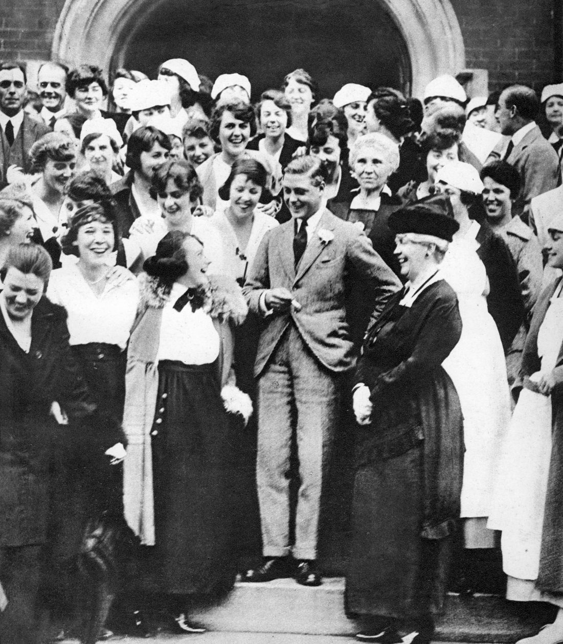 O Príncipe de Gales no Ontario Agricultural College, Canadá, 1919 de Unbekannt