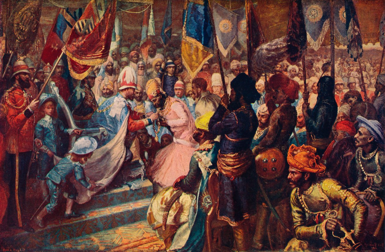 O príncipe de Gales na Índia, 1876 1906. de Unbekannt