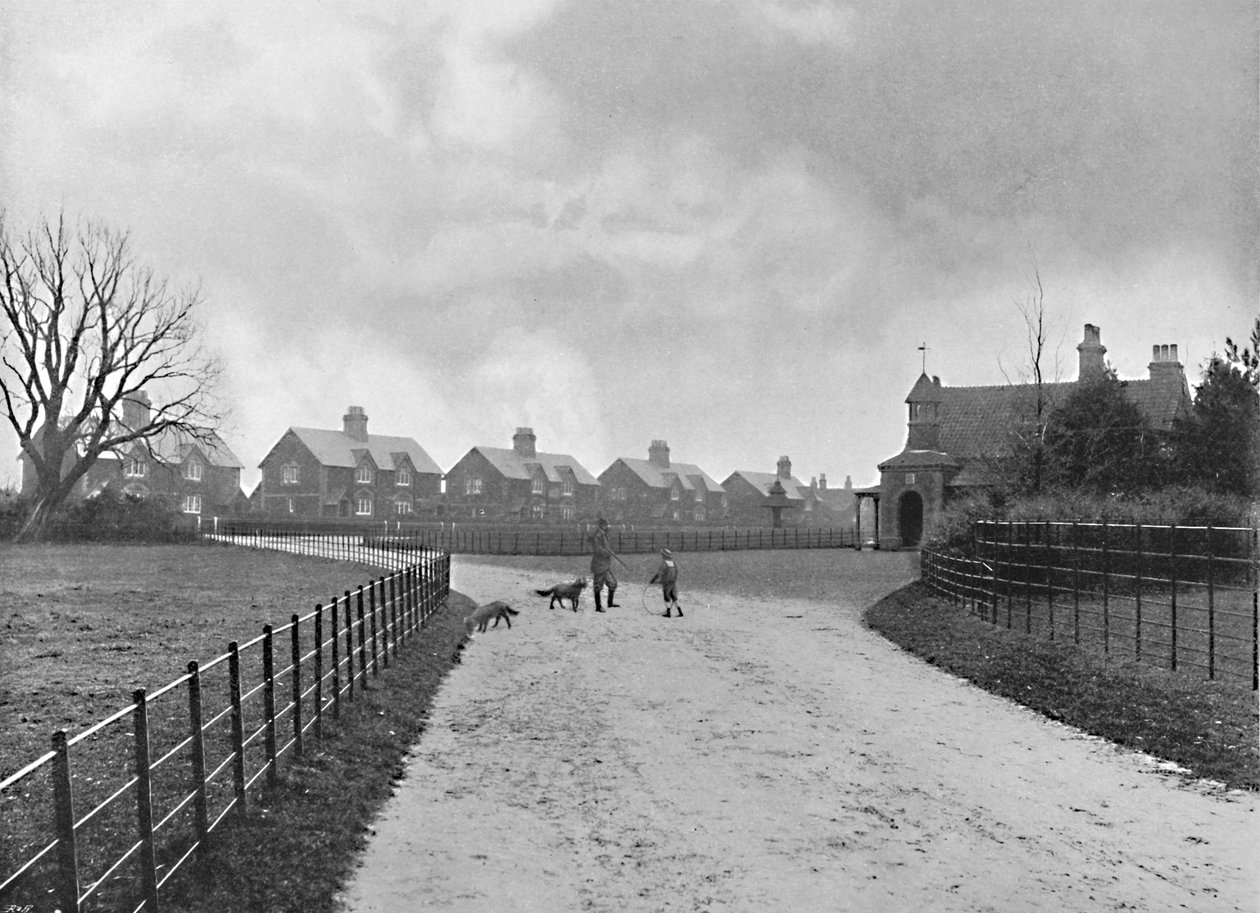 O Príncipe de Waless Modelo Village em Sandringham, c1896 de Unbekannt