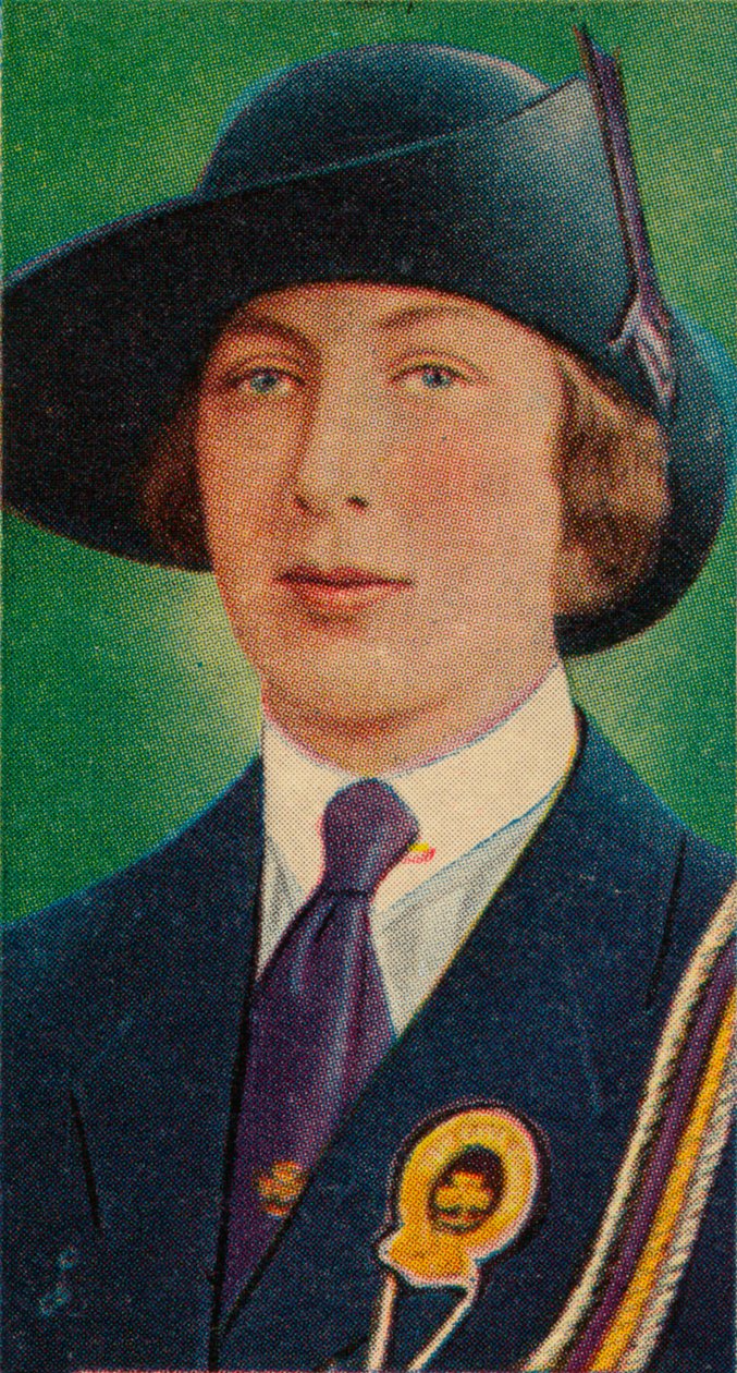 A princesa Royal, presidente da Girl Guide Association, 1935 de Unbekannt