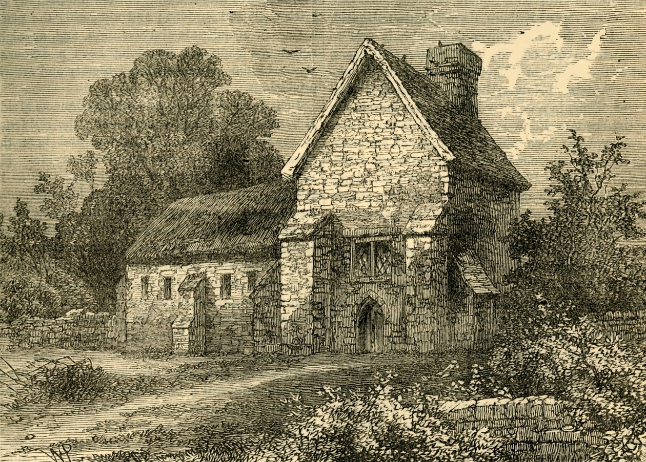 O Priorado, Kilburn, 1750, c1876. de Unbekannt