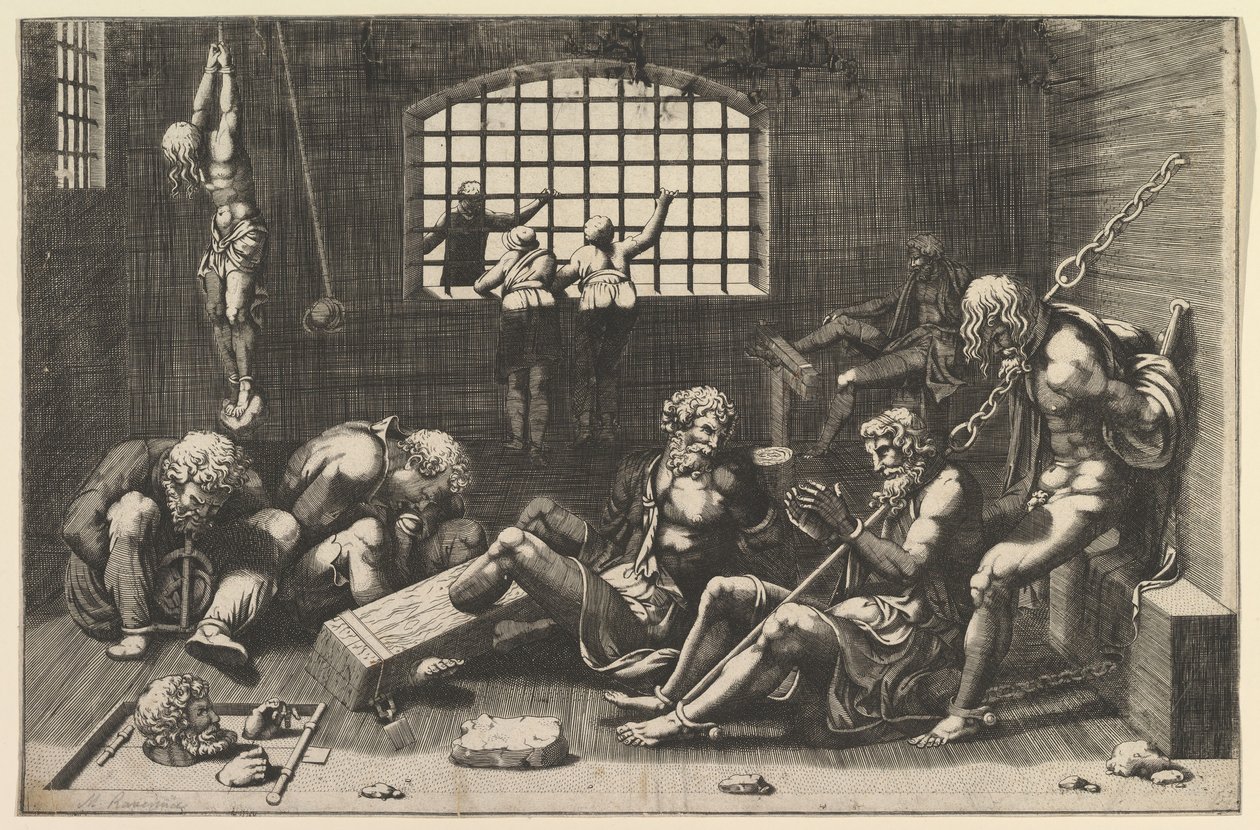 A prisão, 1550-1600. de Unbekannt