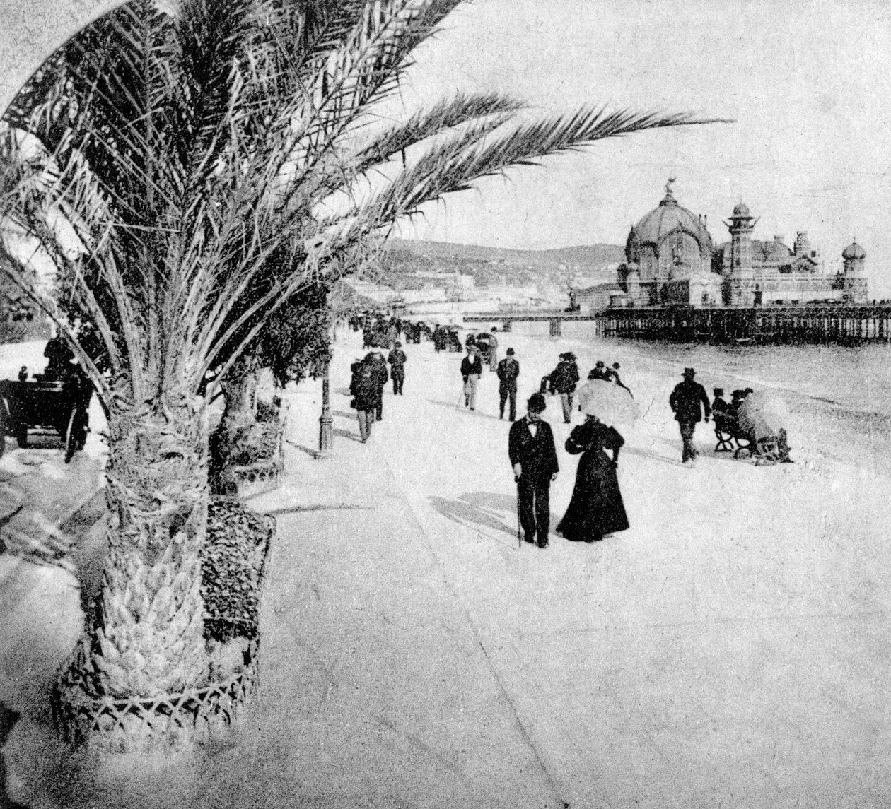 Promenade des Anglais, Nice, França, final do século XIX de Unbekannt