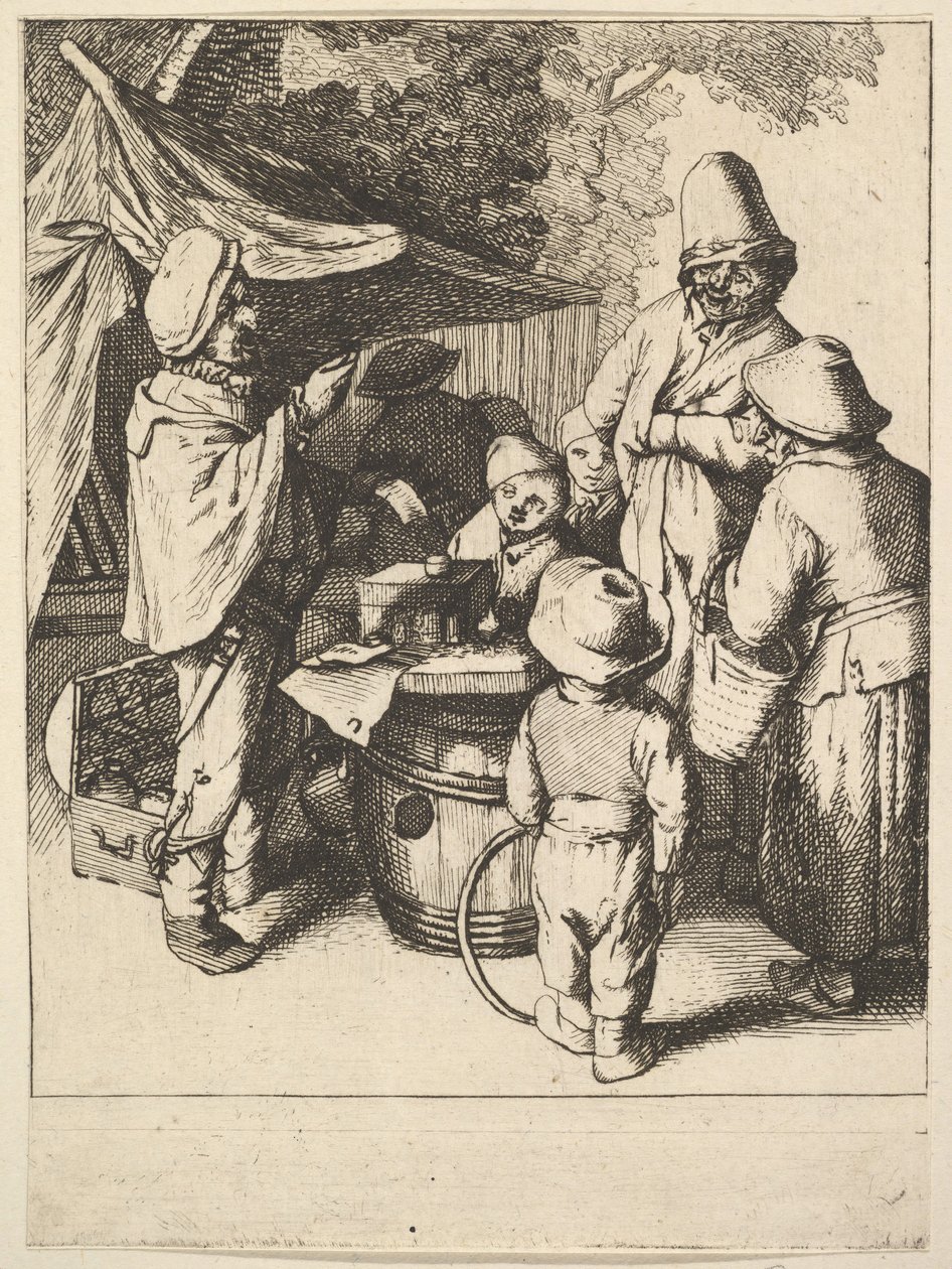 O charlatão, 1610-85. de Unbekannt