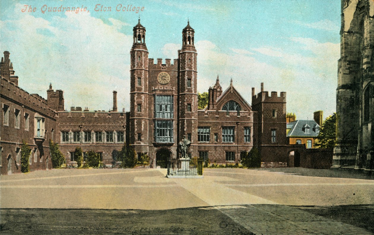 O quadrilátero, faculdade de Eton, 1905. de Unbekannt