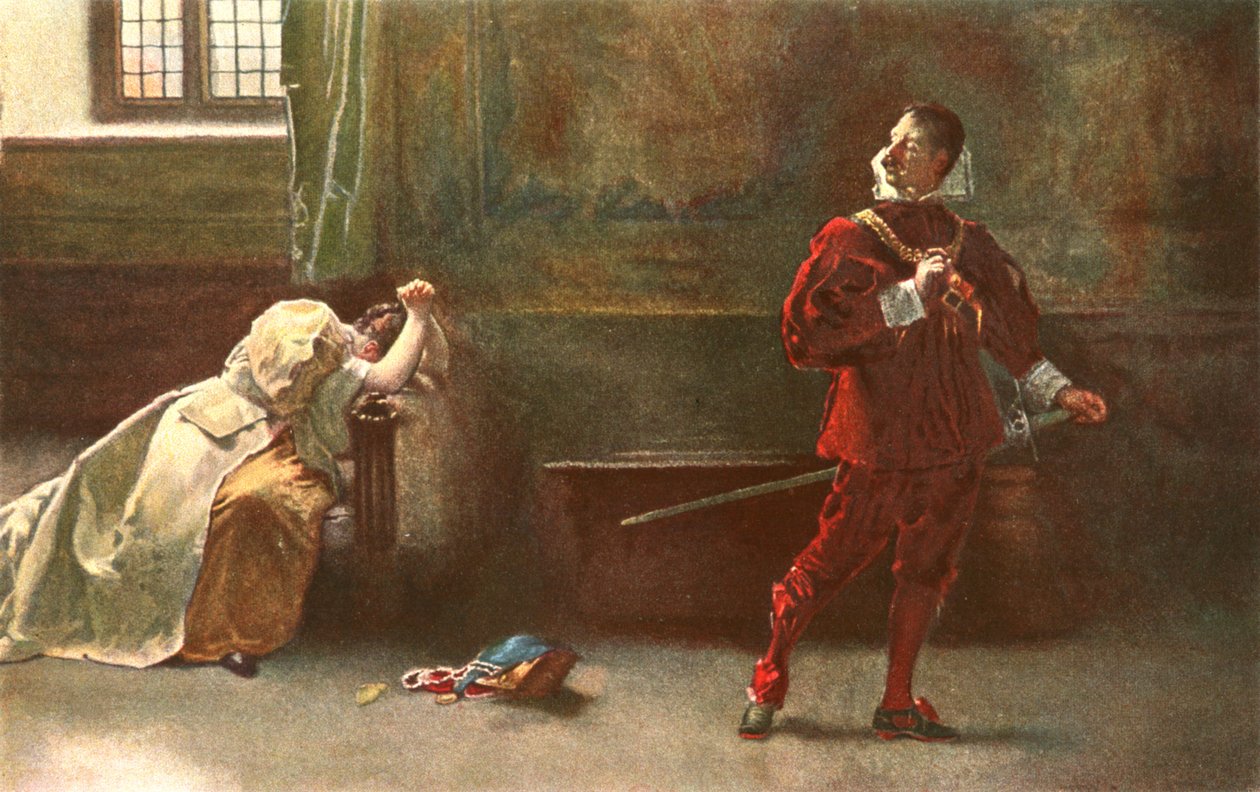 A discussão, c1902. de Unbekannt