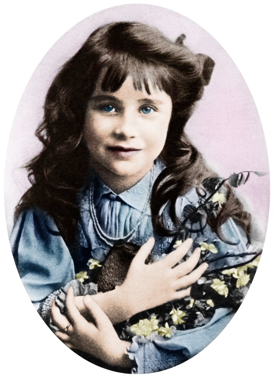 A rainha mãe aos sete anos de idade, 1907 1937 de Unbekannt
