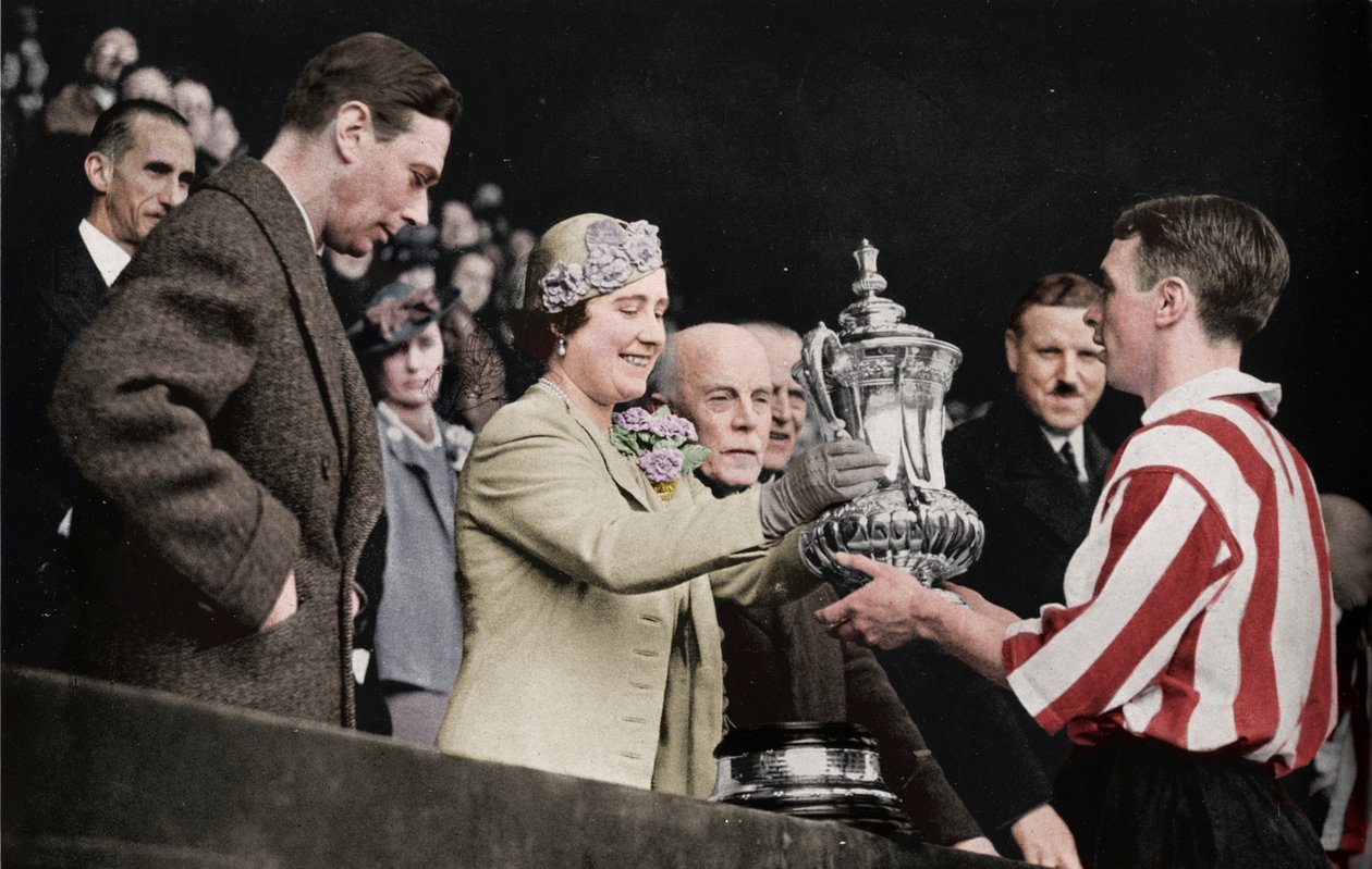 A rainha apresenta a copa, 1937 de Unbekannt