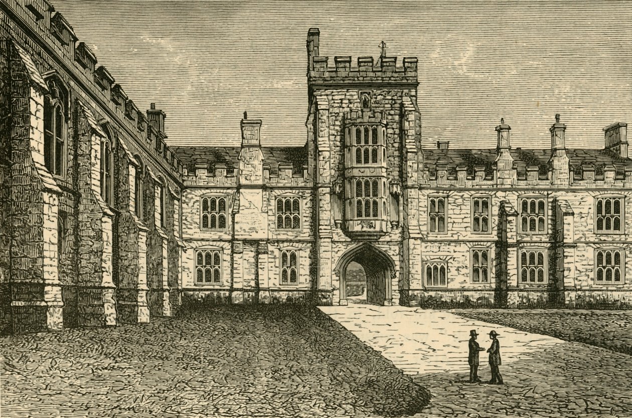 O Queens College, em 1898. de Unbekannt
