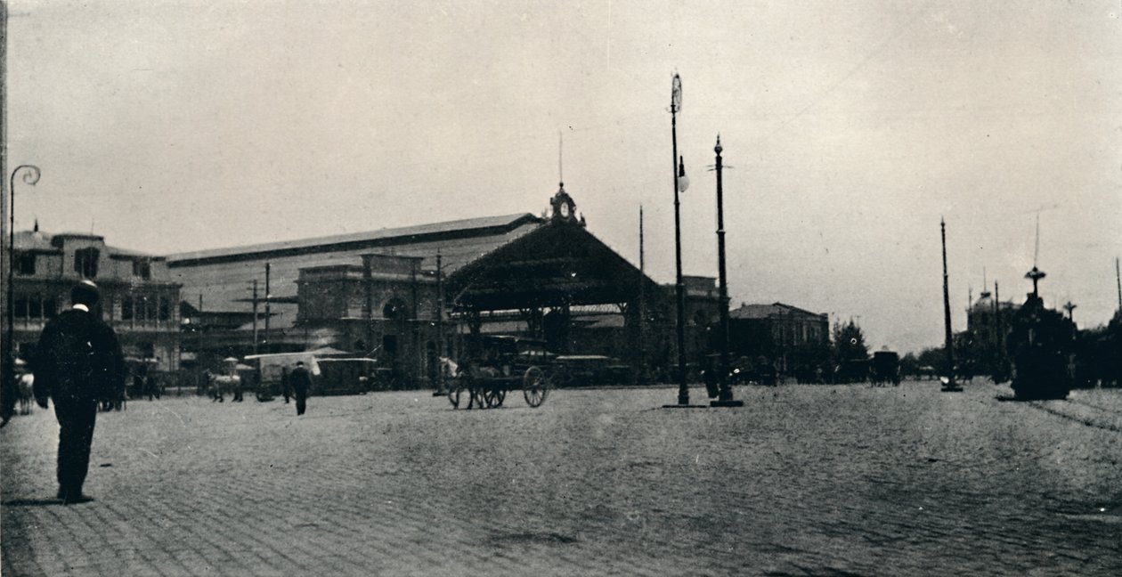 Estação Ferroviária, Santiago, 1911 de Unbekannt