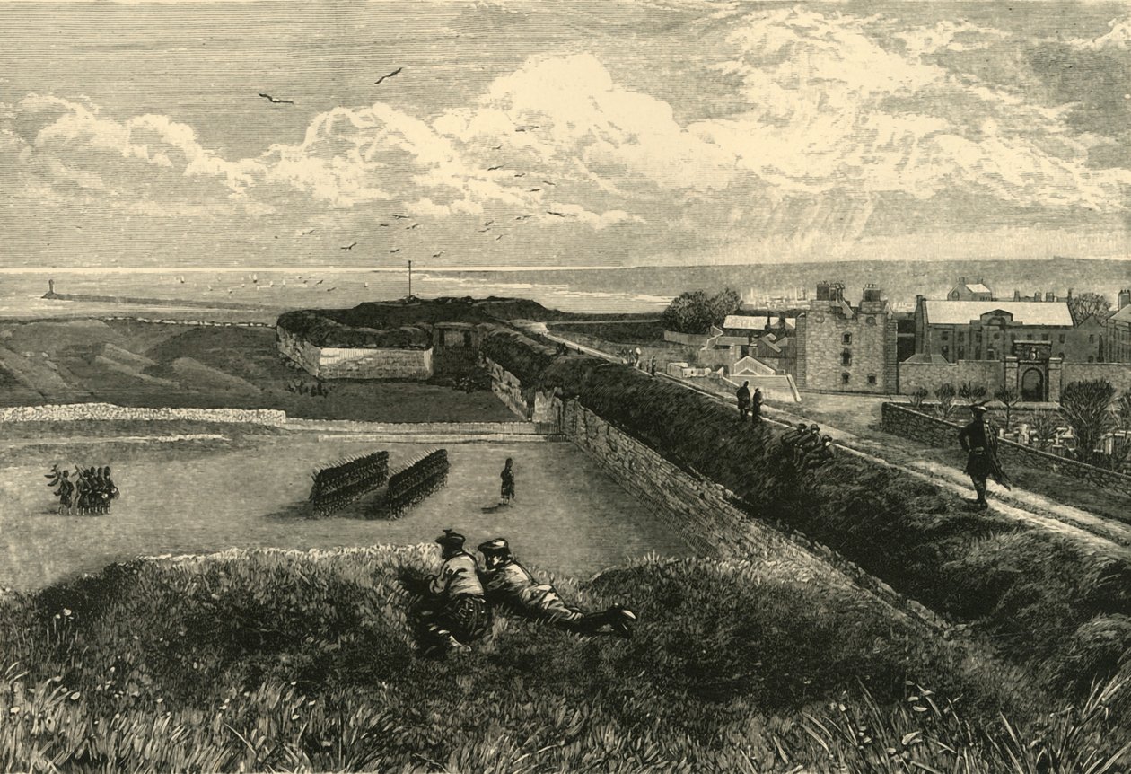 Os Ramparts, Berwick-On-Tweed, 1898. de Unbekannt