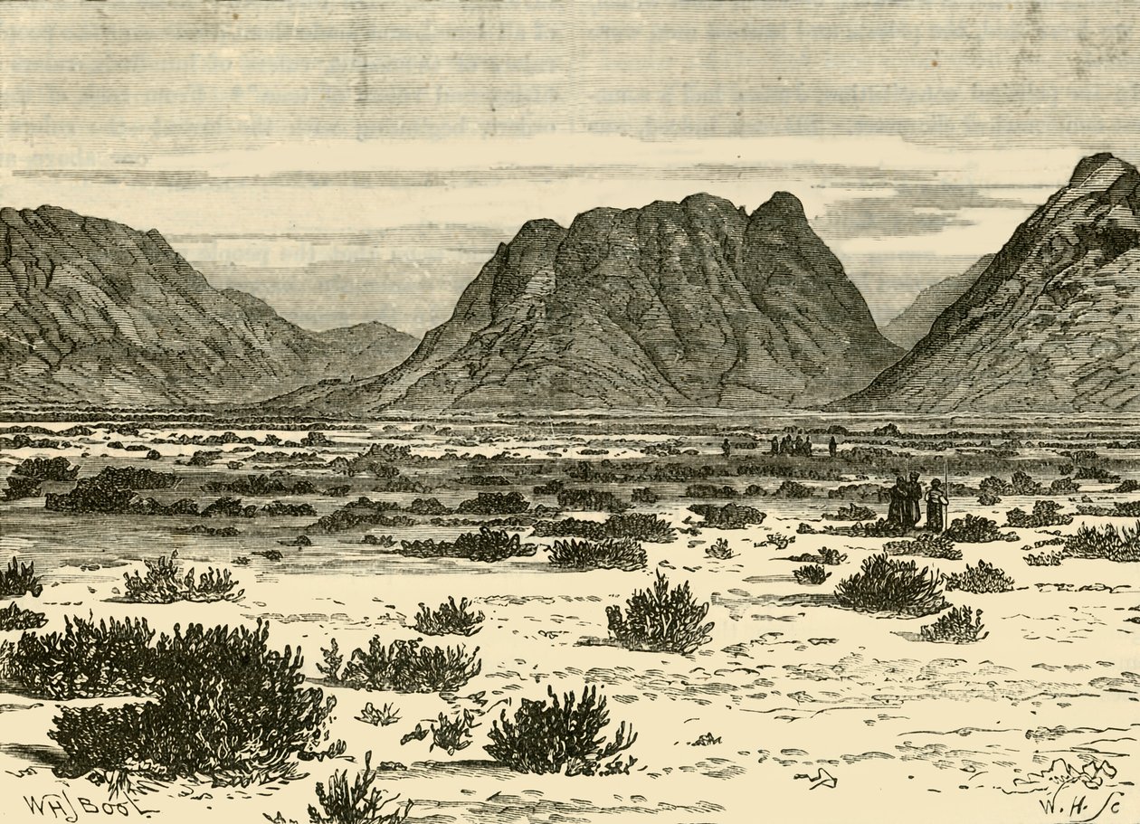 O Ras Sufsafeh Monte Sinai, 1890. de Unbekannt