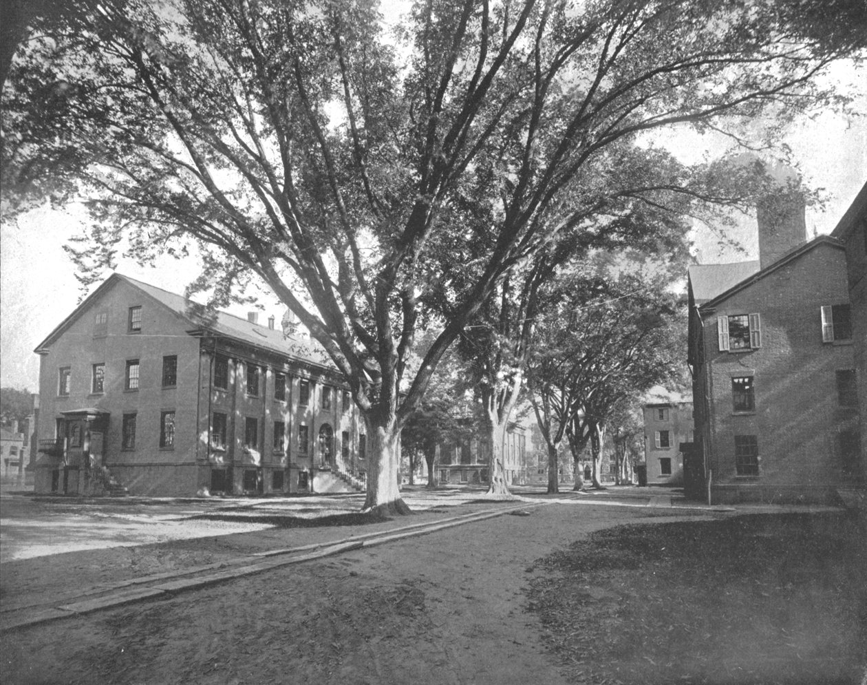 The Reading Hall and Treasury, Yale College, New Haven, Connecticut, EUA, c1900. de Unbekannt