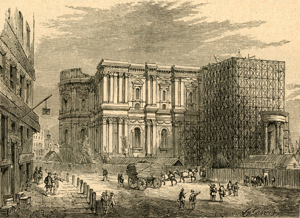 A reconstrução de São Paulo, 1897. de Unbekannt